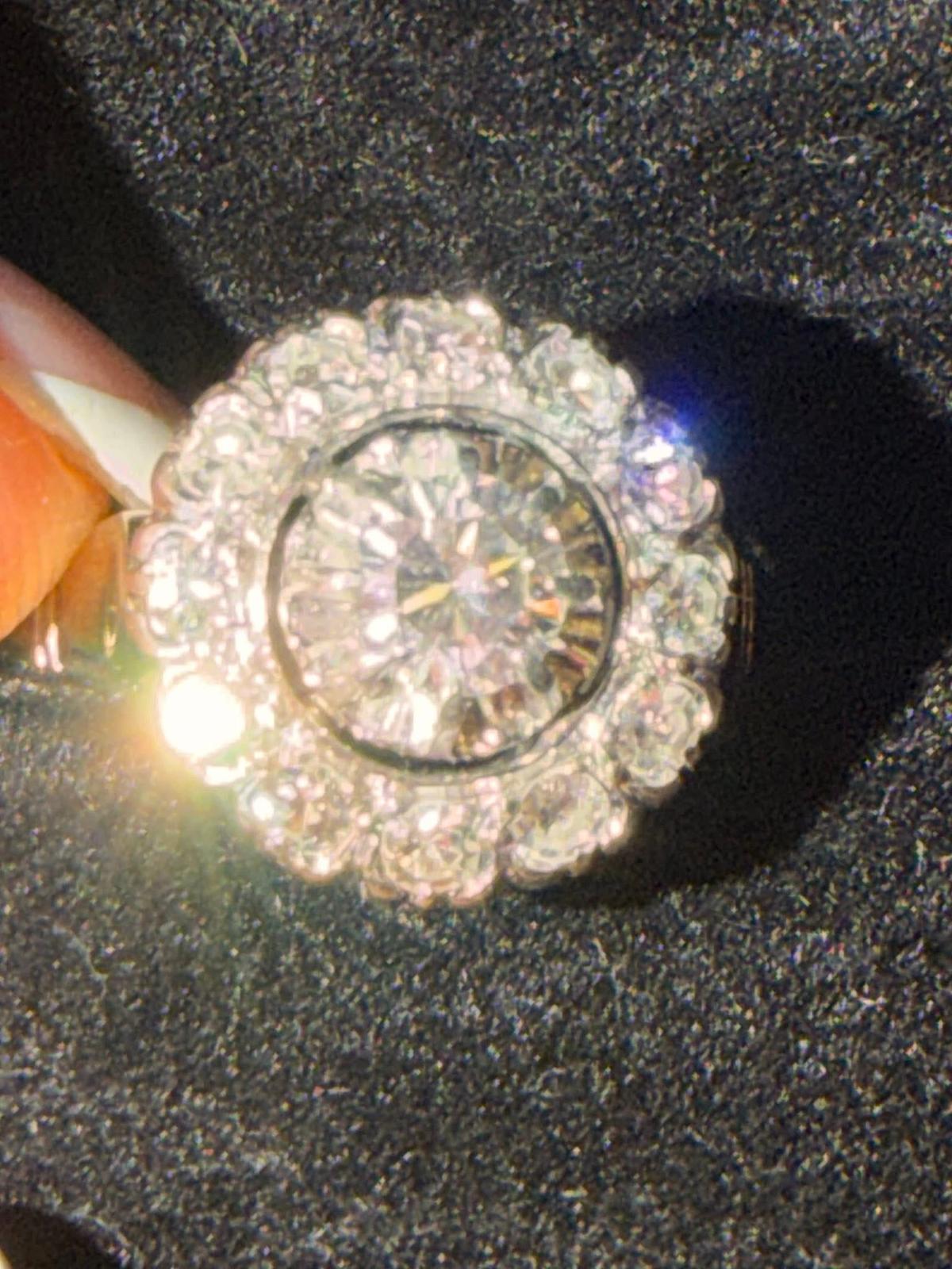 Diamantring mit Brillanten
