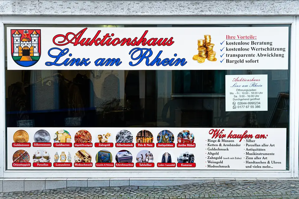 Innenansicht des Geschäfts
